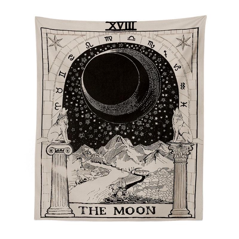 Tarot Tapestry Wall Hanging Magical Moon Sun star Bedspread Large Tapestries pov Tarot Tapestry Wall Hanging Magical Moon Sun star Bedspread Large Tapestries pov