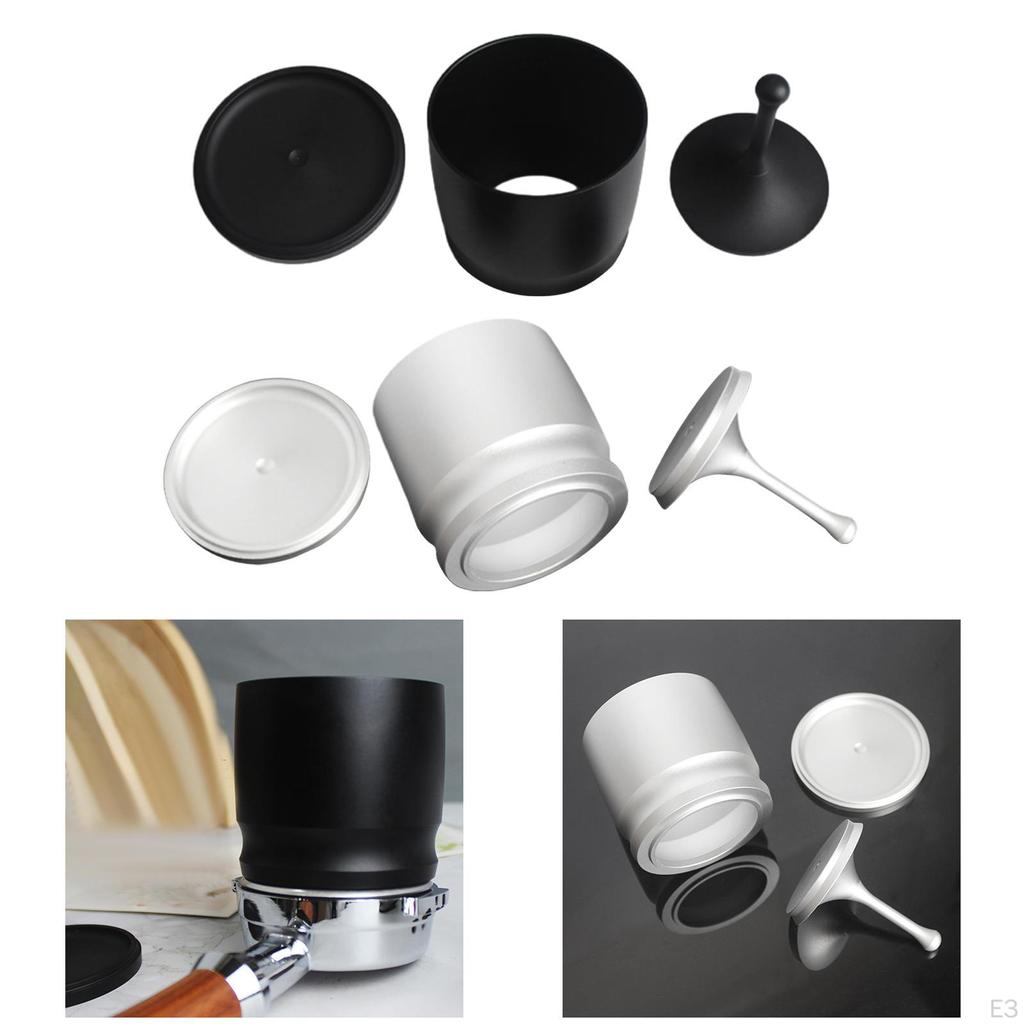 Proti létajícímu prachu Šálek na prášek Dávkovací kroužky Lis 58mm Odnímatelný design Podávací část pro kávu