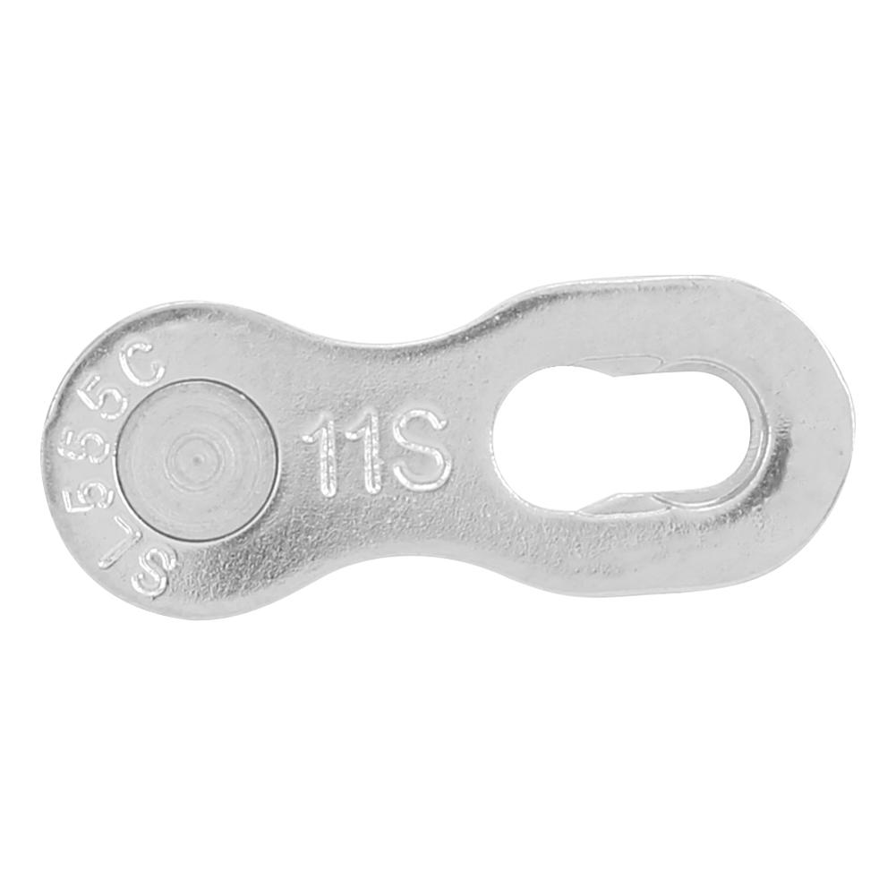 4 Paar Fahrradkette aus Stahl, 11 Geschwindigkeit, fehlendes Verbindungsstück, Fahrradzubehör, silber