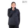 North Reversible Tech Air Hoody Stretch Static Care Charcoal M [The Face] Women's Black/Mixed