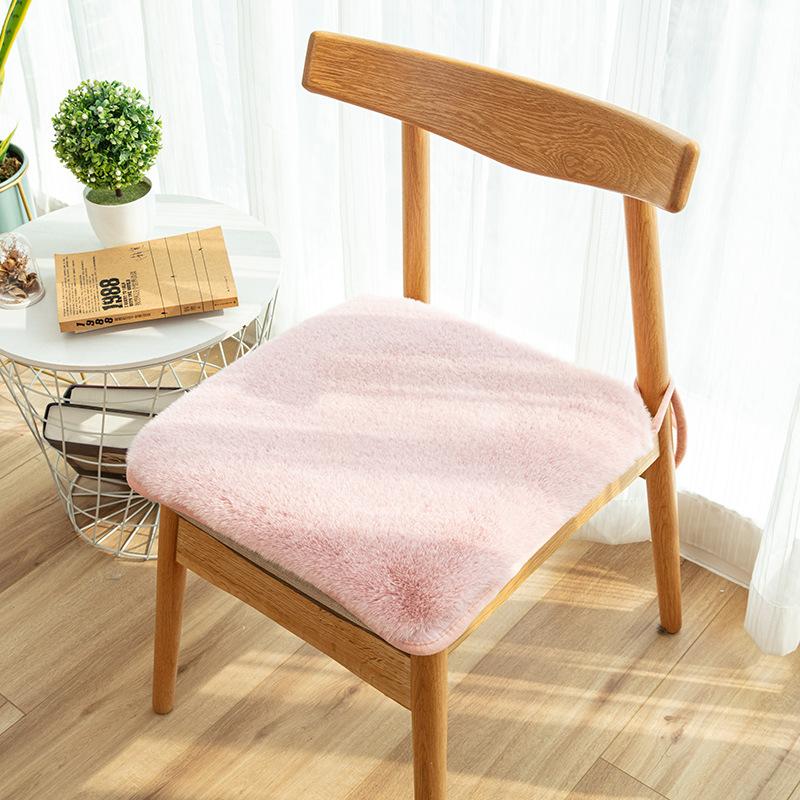 Thickened and Warmth In Winter Office Long-term Seating Chair Cushion Home Living Room Fart Pad Anti-slip Chair Cushion Winter