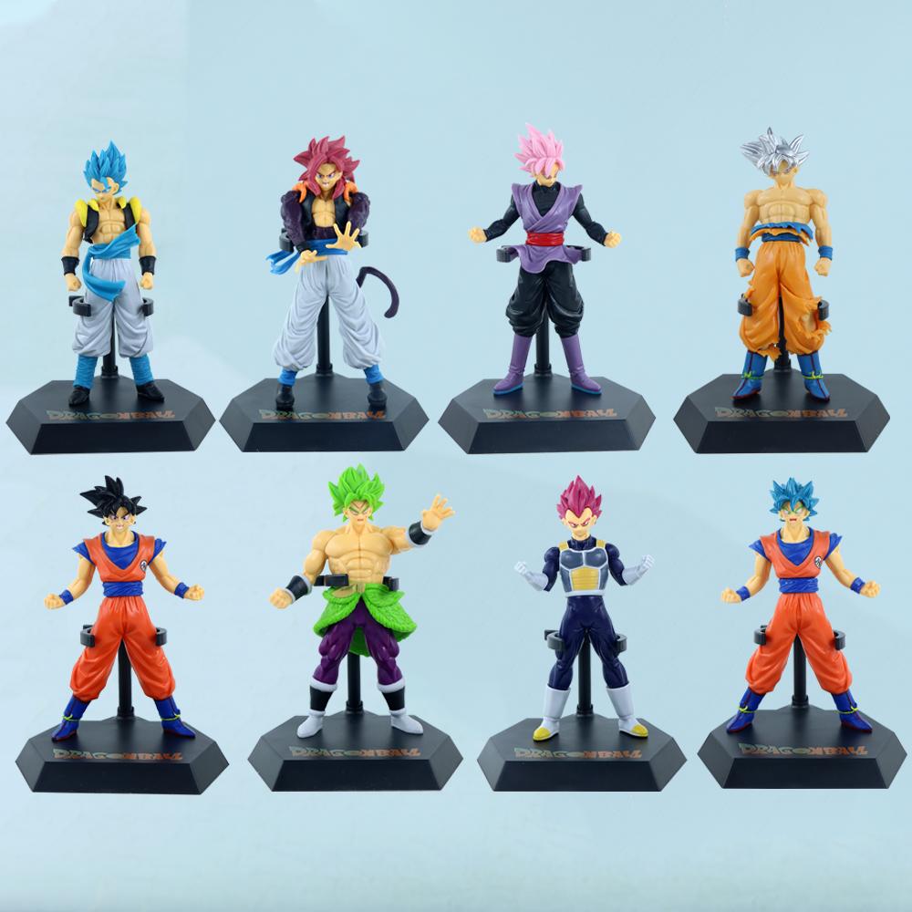 Anime Dragon Ball Z Super Saiyan Son Goku Vegeta Anime Action Figure Model Gifts Collectible Figurines For Kids 18Cm