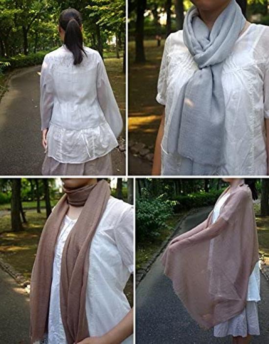 all over the Large Silk and Wool Stole for Men and Cashmere Perfect for and 77th Birthdays [.a world] Women, Fall/Winter, Purple, Touch, 70th, 77th,