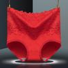 5pcs/pack High Waist Briefs Panties Women Sexy Lace Underwear Plus Size Bamboo Cotton Panties