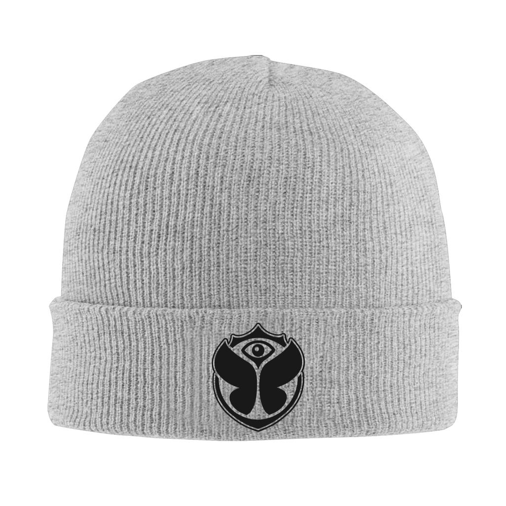 Tomorrowland Skullies Beanies Caps For Unisex WoUnisex Winter Warm Knit Hat Adult Belgian Electronic Dance Music Festival Bonnet Hats