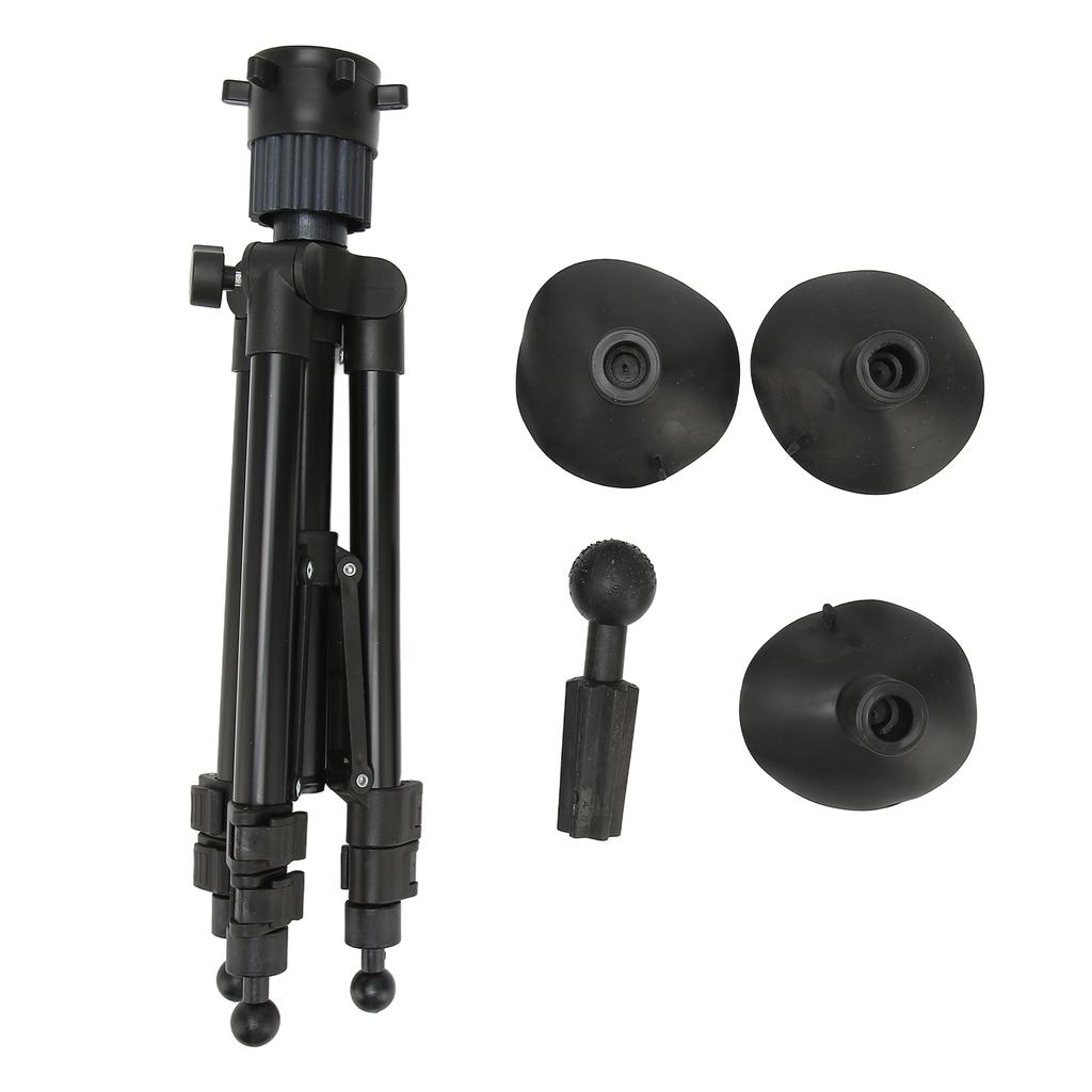 Uchwyt na głowę peruki z przyssawką ze stopu aluminium przenośny regulowany wspornik na głowę peruki do salonu kosmetycznego czarny