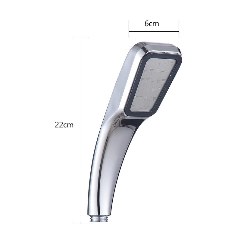 304 Stainless Steel Pressurized Handheld Shower Head with 300-Hole Filter Standard