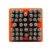 3mm 45pc Uppercase Letter Steel Stamps for Leather Embossing and Silverwork DIY