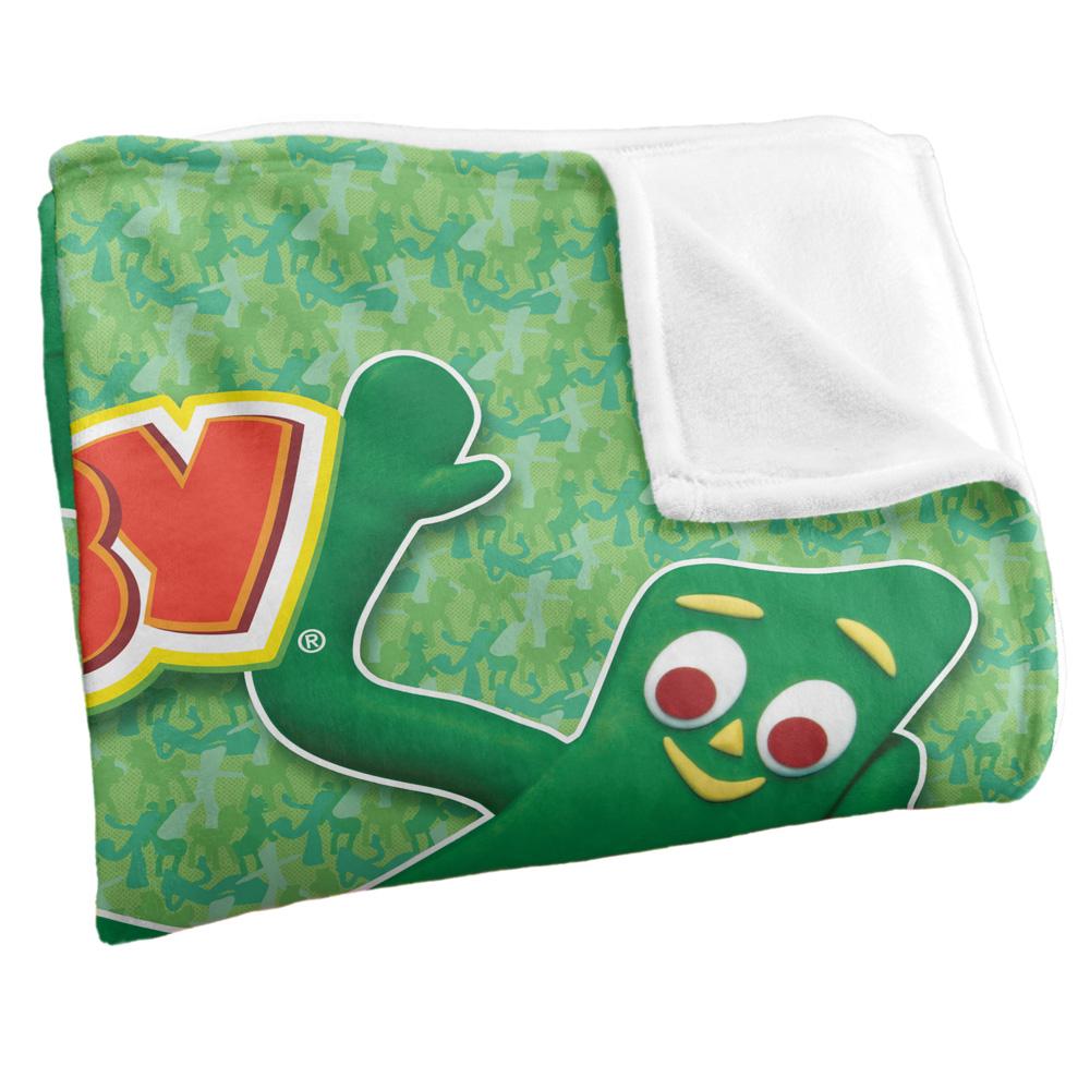 Gumby Chilling Silky Supersoft Blanket