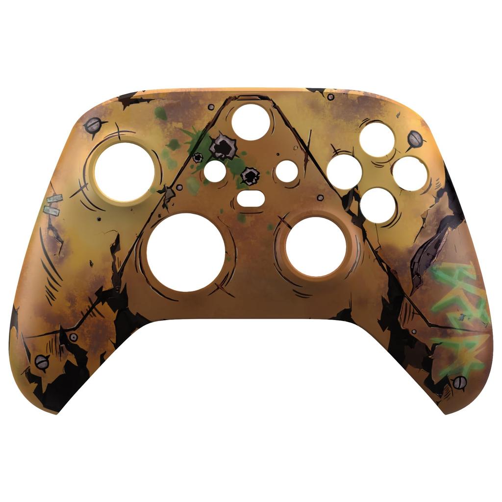 Benutzerdefiniertes vorderes Gehäuse für Xbox Series mit einer leicht abdeckenden Frontplatte für Xbox Series und Xbox Core, nicht eXtremeRate's X/S, von Horror inspiriert