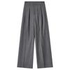 Shangdubila Women's Spring Loose Straight Wide-Leg Casual Pants