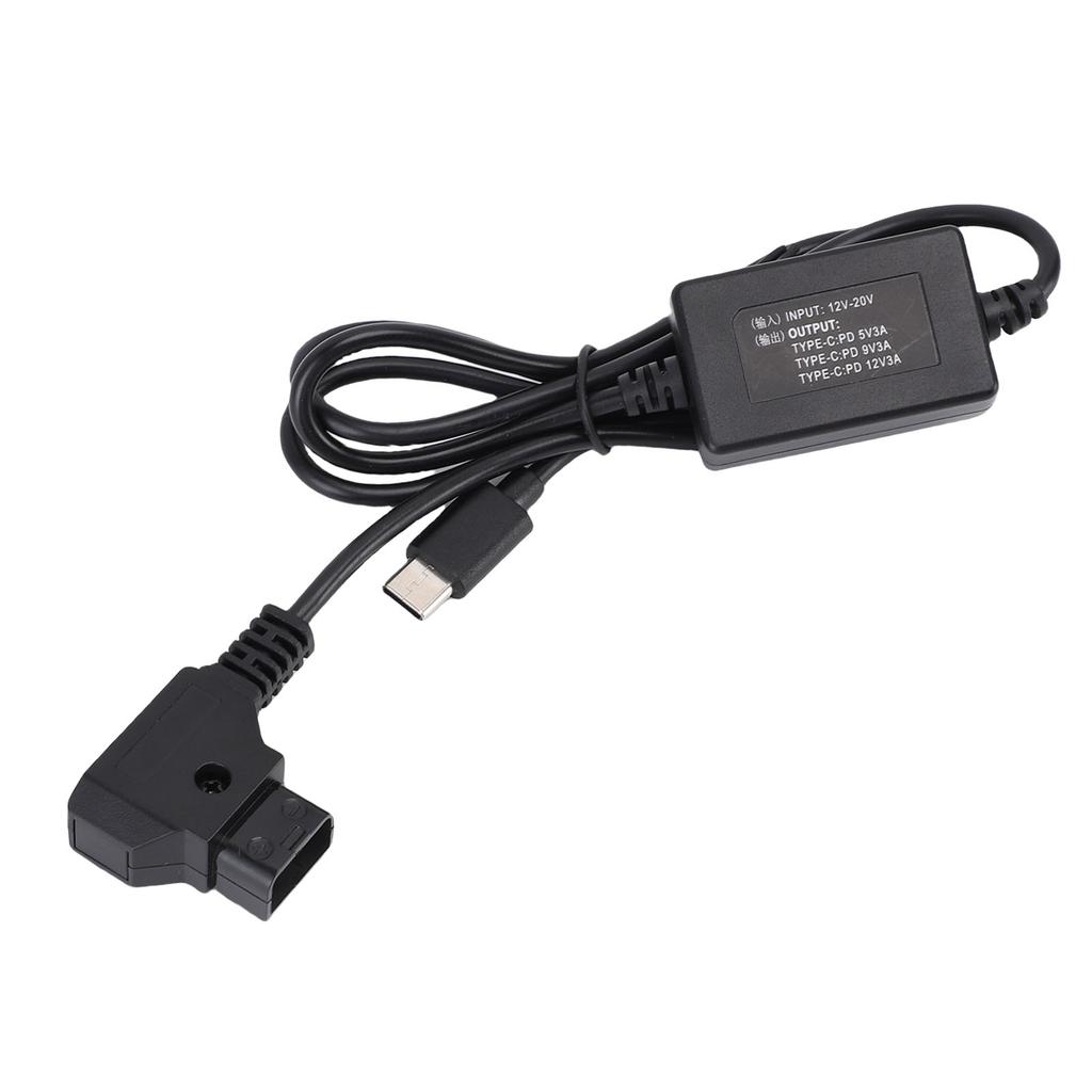 D Tap Male To Type C Power Cable 3A Multi Guards High Efficiency D Tap Fast Charging Power Cable for Camera
