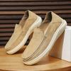Handgemachte echte Leder Herren Freizeitschuhe Halbschuhe Bequeme Mokassins Herren Business Flats Schuhe Autofahrerschuhe