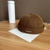 New Retro Protective Melon Hat Men's and Women's Trendy Brand Hip-hop Yuppie Hat Men's Cut Head Without Brim
