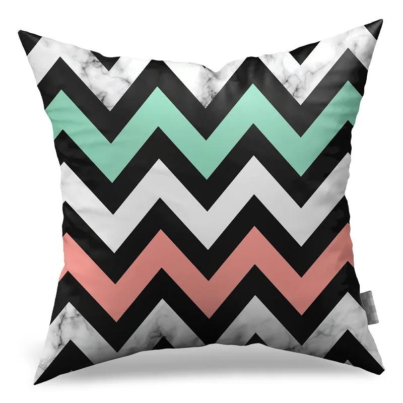 Simple Texture Decorative Pillowcase Office Living Room Car Ornaments Home Pillowcase