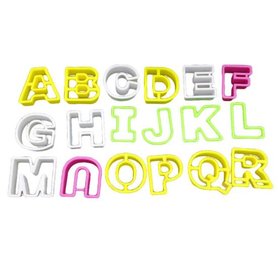 

26Pcs Baking Delicate Mold Lightweight 26 Letters Alphabet Letter Fondant Cake Mould