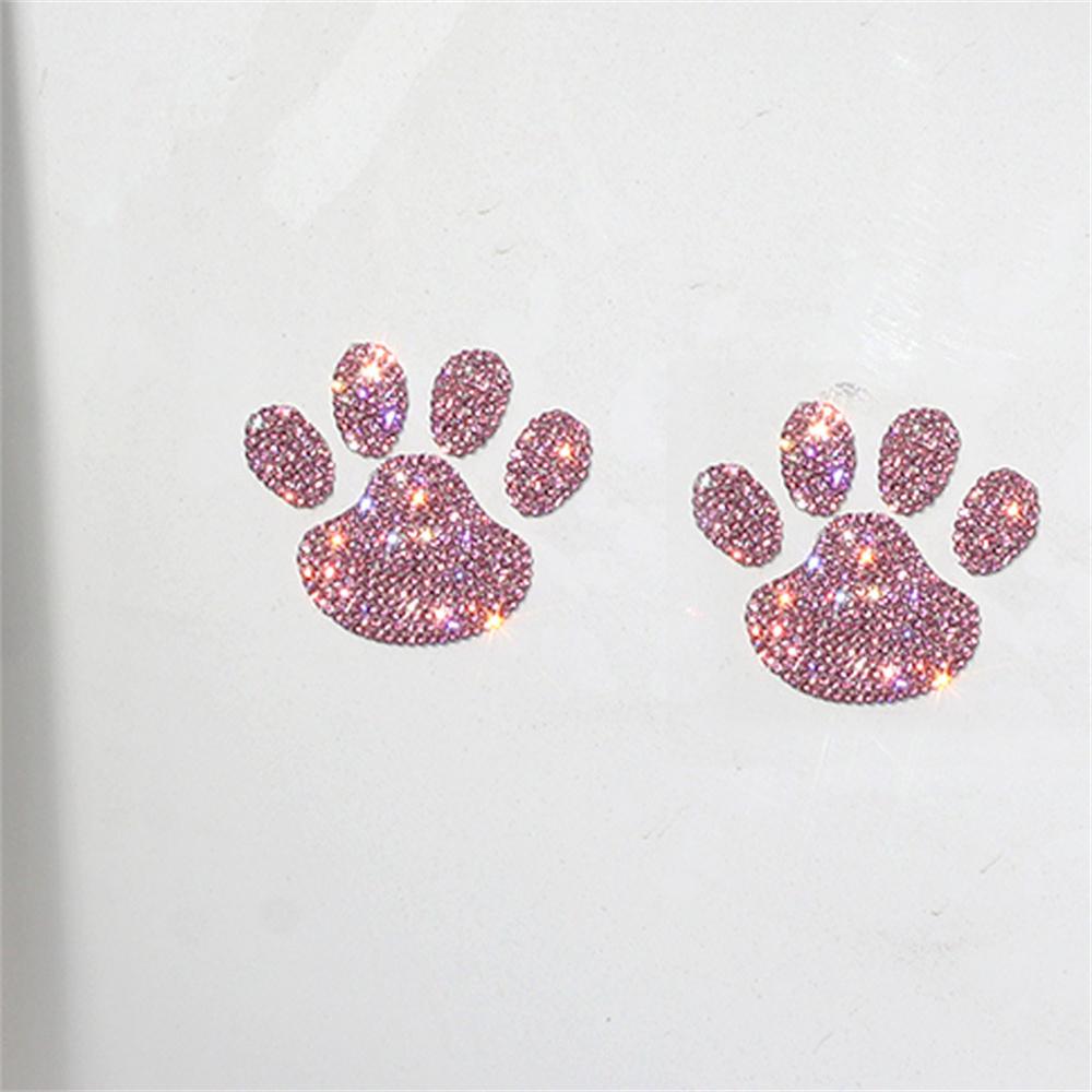 1~5PCS Dog Claws Bear Paw Stickers Colorful Stable Safety Material Car Accessories Car Body Sticker Universal