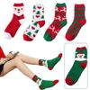 Ensemble de chaussettes d'hiver luxueuses en velours corail pour femmes Douces et moelleuses Cadeau de Noël