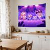 Halloween Costume Parade Wall Hanging Decor Tapestry, Perfect Home Decor, Suitable for Dorm, Living Room, Parties,Perfect Gift