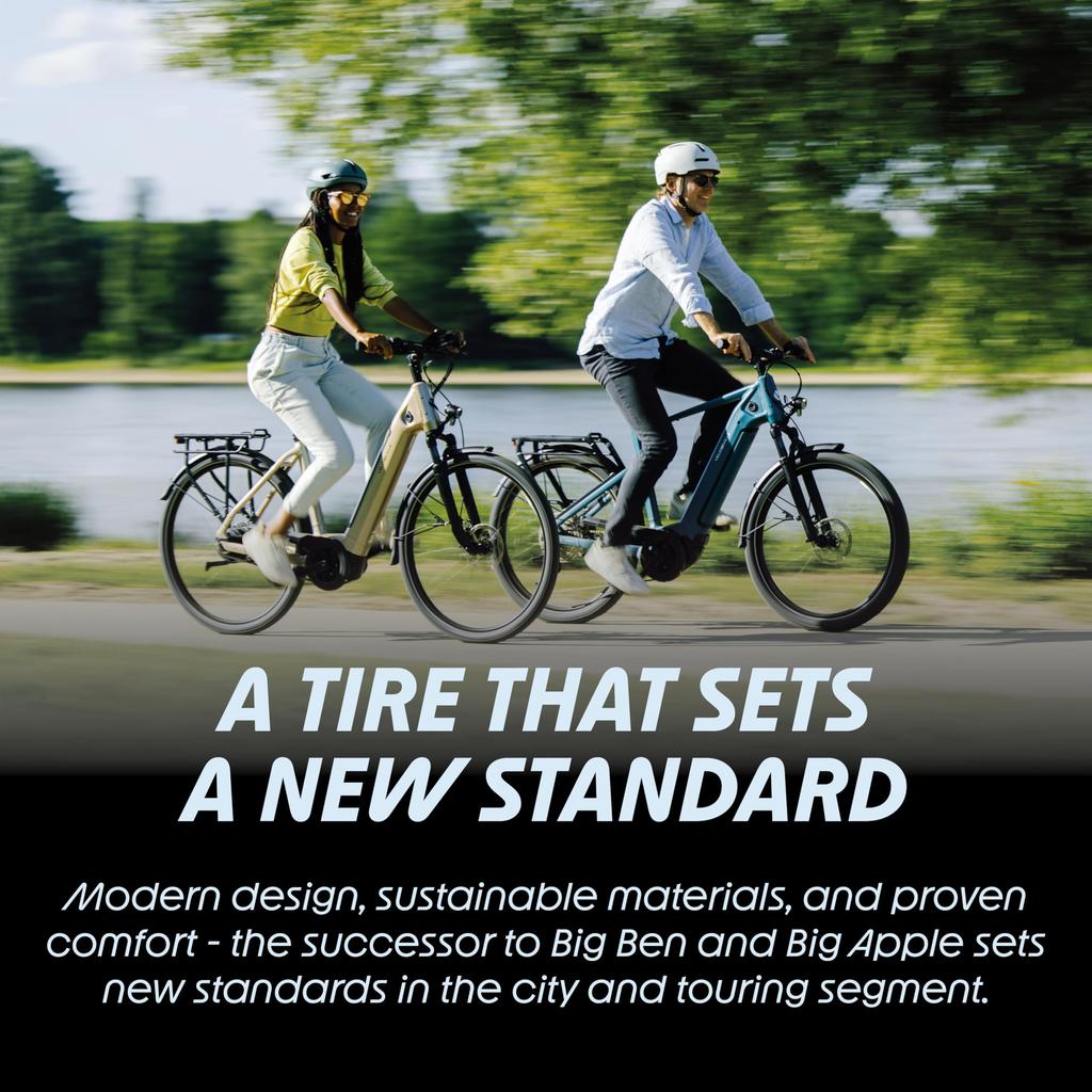 Schwalbe Motion Big Apple Clincher Tire 24x2.00 (Genuine Product) [Urban/Balloon Bike/City Riding]