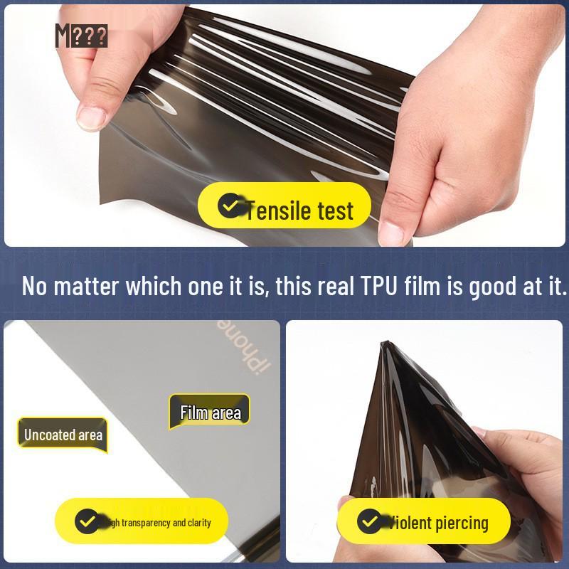 Película TPU Negra Ahumada para Faros para Porsche Cayenne, Macan, Panamera, 718