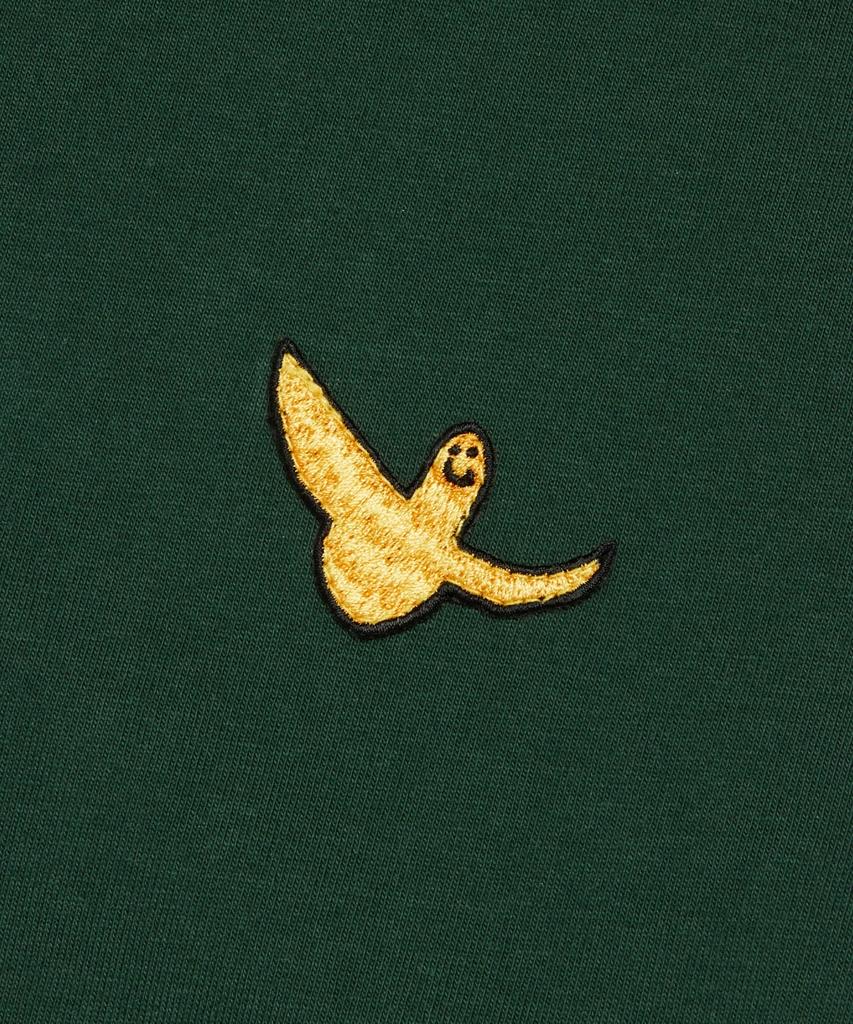 Mark Gonzales Angel Wappen Long Sleeve T-Shirt - D/Green