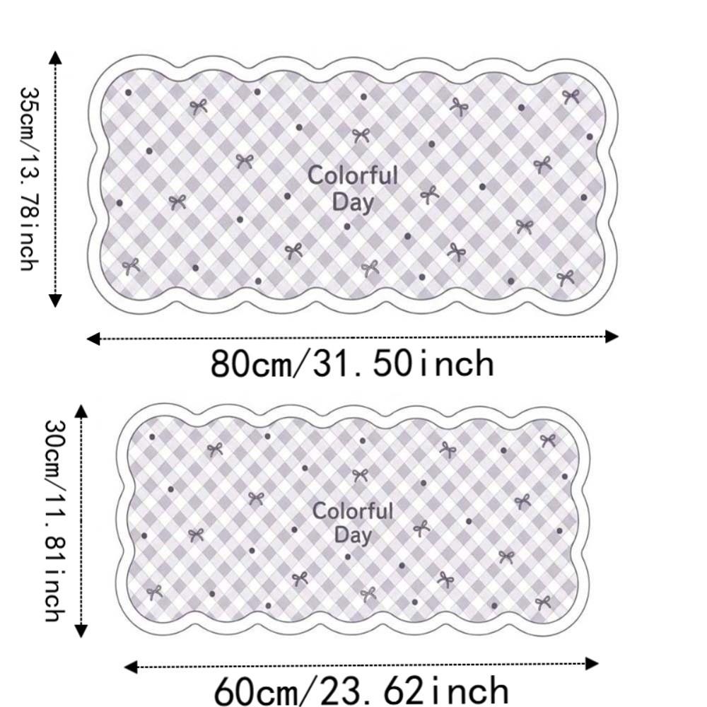 Gingham Mouse Pad Cute Table Blotter Table Cushion Desk Mat  Students