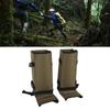 1 Pair Snake Gaiters Polyester   Breathable Lightweight Snake Proof Leg Cover for Hiking Camping Mountaineering