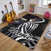 Custom Demon Slayer Mat Personalized Name, Polyester Washable Indoor Entryway Rug, Gift for Christmas, Easter, Thanksgiving Day