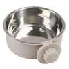 Momone Pet Hanging Bowl, Pet Bowl Hanger for Cages, Pet Food Bowl, Food Dispenser, Fixed, Health Water Bowl, for Cats, Dogs, Rabbits, and Small