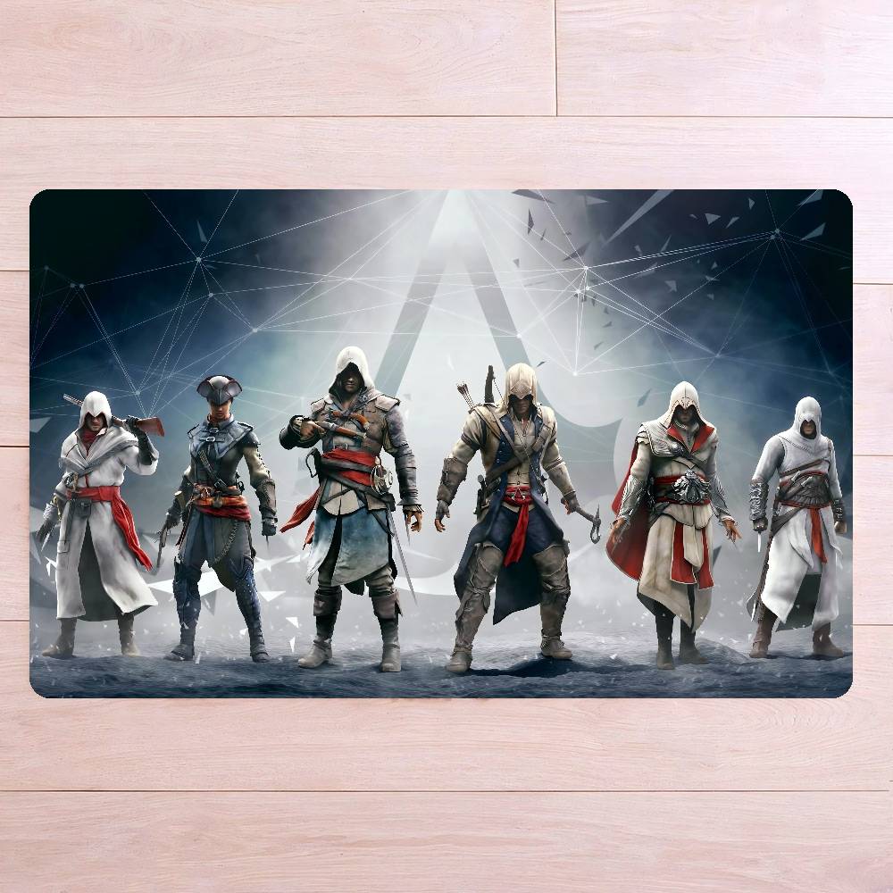 Hra Assassin's Creed Podložka na podlahu Ins Styl Měkká Podlahová podložka do ložnice Domácí Podložka do prádelny Protiskluzové Domácí koberce