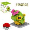 61 Style Funny Building Blocks Assembly Anime Picachu Charizard Doll Blastoise Bulbasaur Gengar Bricks Toy for Kid
