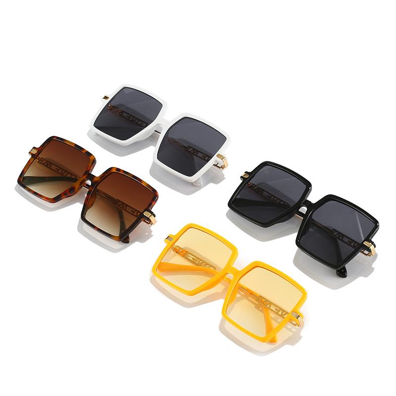 Xiangjia Modern Retro Glasses Men'S Frameless Sunglasses Personalized Large Square Rock Style Trend Sunglasses