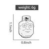 Creative Cartoon Enamel Pins Custom Comedy TV Show Brooches Lapel Badges Clothes Funny Jewelry Gift for Kids Friends