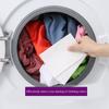50 Stück/Beutel Waschtabletten Waschpapier Anti-Flecken-Kleiderblätter Anti-Faden-Mischfarbabsorption Waschzubehör