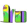 Montgomery Gator Fazbear Entertainment Oven Mitts and Pot Holder Sets of 2 for Baking Cooking BBQ Resistant Non-Slip Gloves