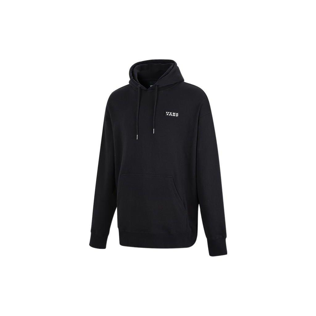 Vans Ss22 Bluza z kapturem z nadrukiem logo Męskie bluzy Czarna VN0A5H94BLK