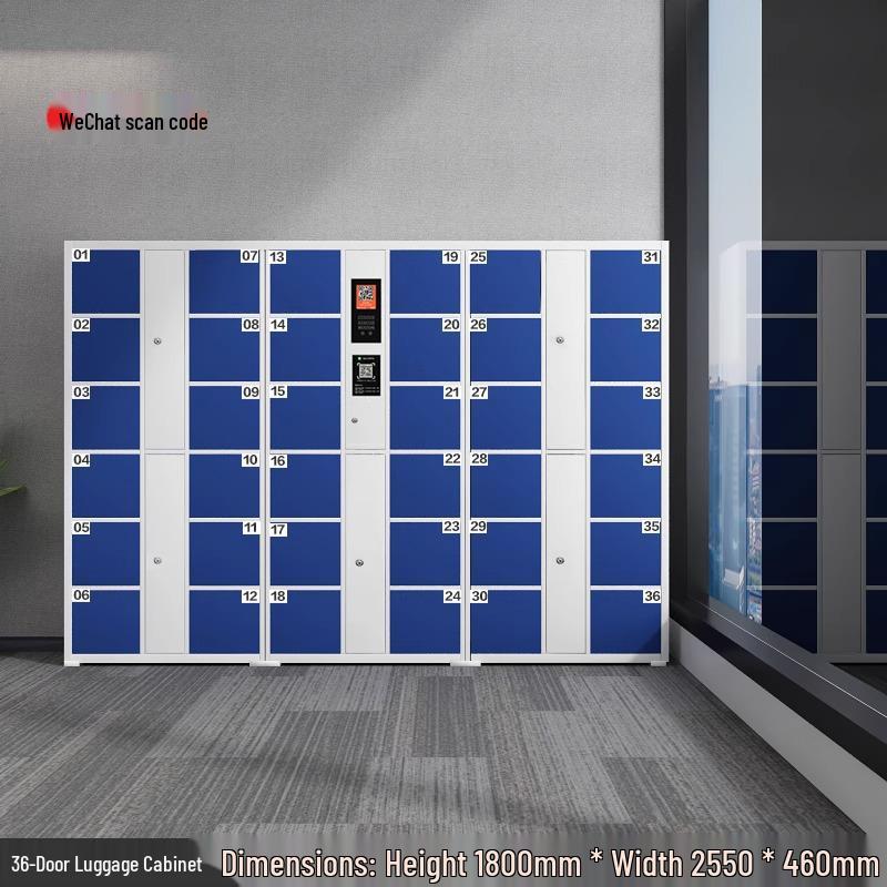 Smart Facial Recognition Lockers for Shopping Malls, Supermarkets, Gyms, and Employee Changing Rooms
