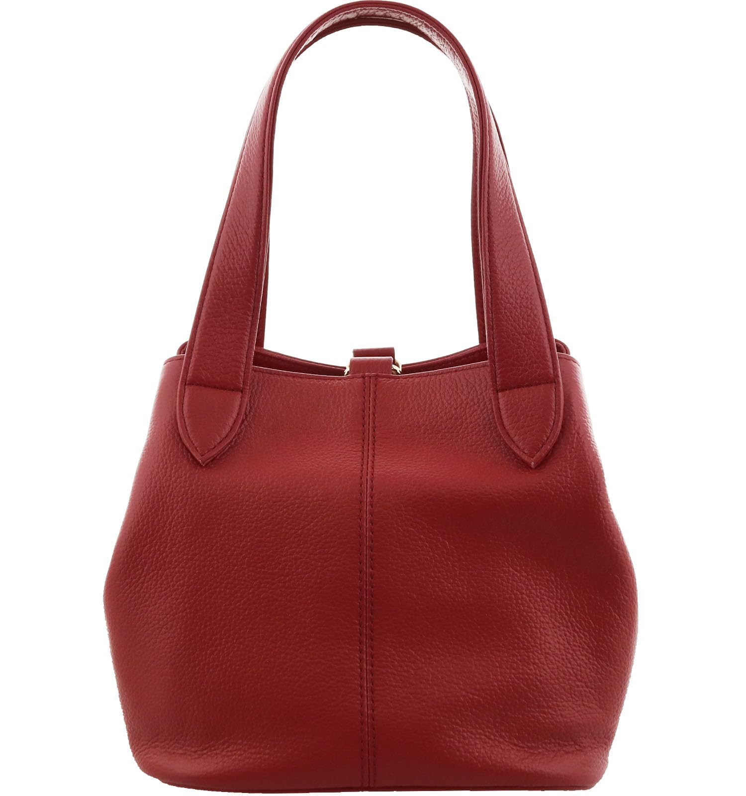 

Sankyo Shokai Cube Mini Leather Large Genuine Leather Women s Bag, Capacity, (Red)