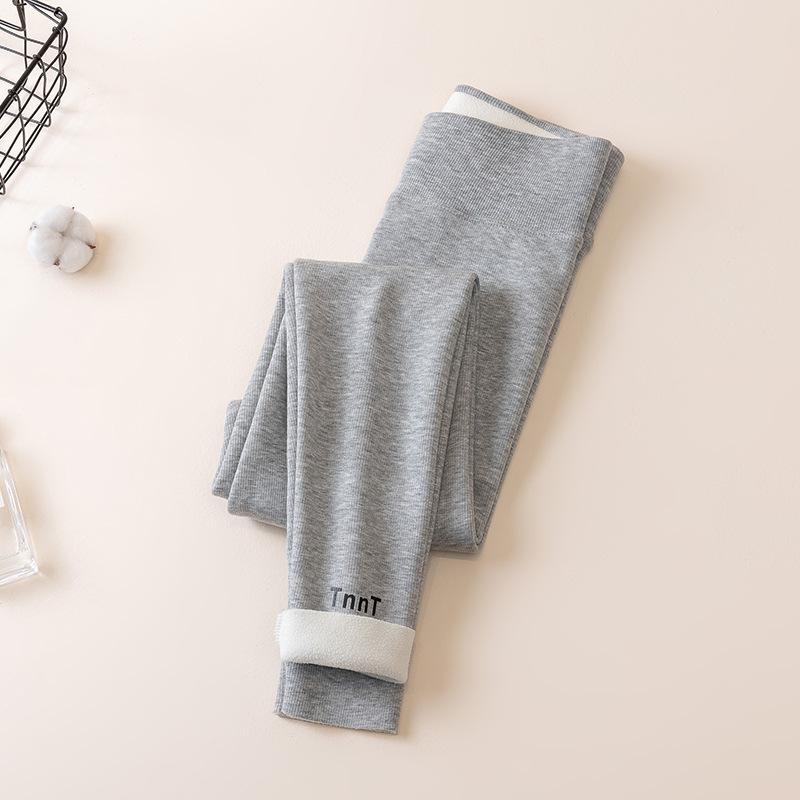 

Леггинсы большого размера женская верхняя одежда флис утолщенные зимние из овечьей шерсти термобрюки новые с высокой талией облегающие и тонкие брюки XL