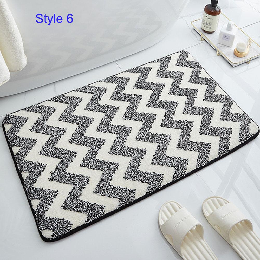 Buy New Polyester Bathroom Floor Mats Absorbent Floor Mat Toilet Mat