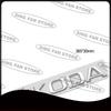 AFE2  Auto Styling For Skoda Octavia Superb Fabia Kodiaq Rapid 4x4 Car Rear Trunk Badge Decal Body Sticker Accessories
