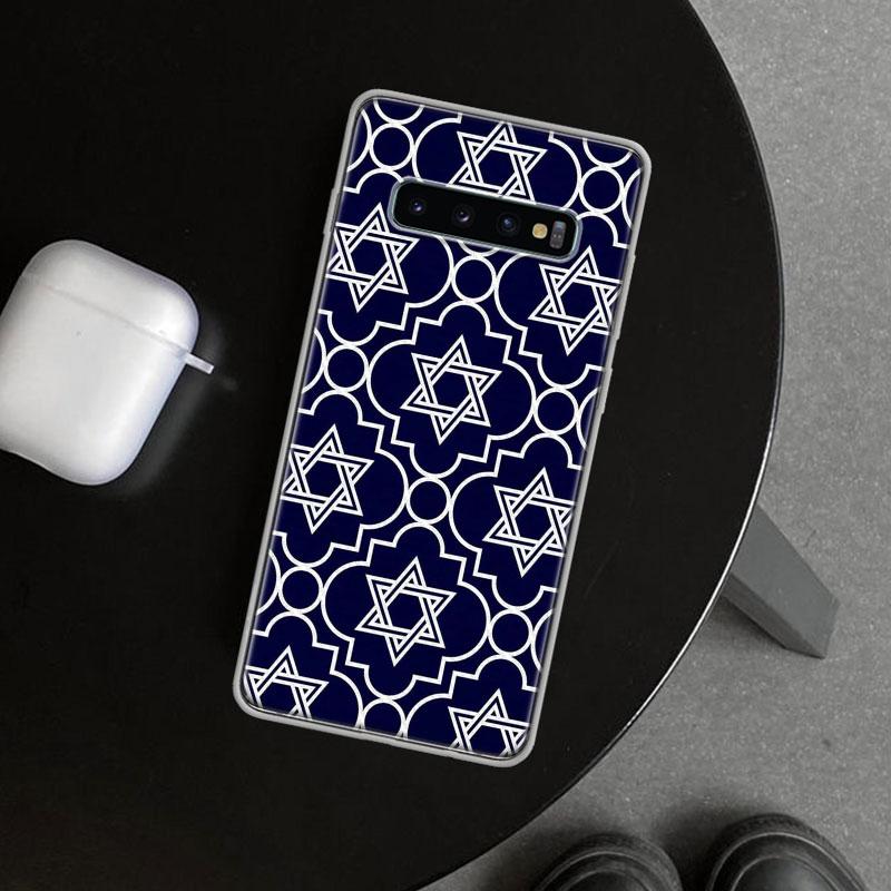 David Jewish Star Symbol Phone Case Cover for Samsung Galaxy S26 S25 Edge S24 S23 Ultra S22 Plus S21 FE S20 + Art Customized Fun