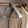 Triangle Hangers Lightweight Durable Clothes Hangers Anti Slip Aluminum Alloy Metal Hanging Rack Closet Clothing Hangers