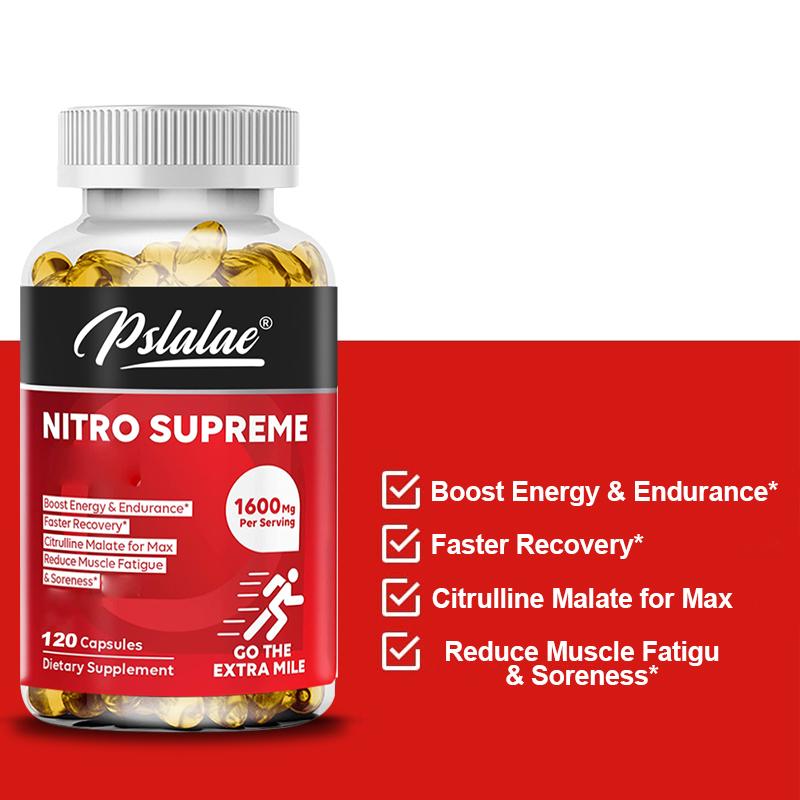 Enriched with L-arginine hydrochloride and L-arginine extract, 1600 mg per serving, suitable for adults.