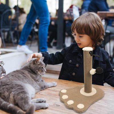 Cat Scratching Tower Cat Tree Hangings Sisal Toys Scratchers Cat Furniture & Toy Cat Scratch Post For Indoor Cats Fun Cat Tree