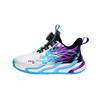 Children's Basketball Shoes Mesh Boys Button Sneakers Rubbing Sound Breathable Middle School Older Children Student Boys Training