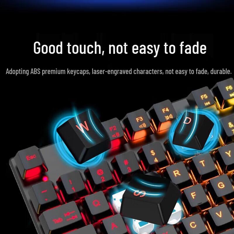 EWEADN GX30Z Wired Gaming Keyboard Mouse Combo