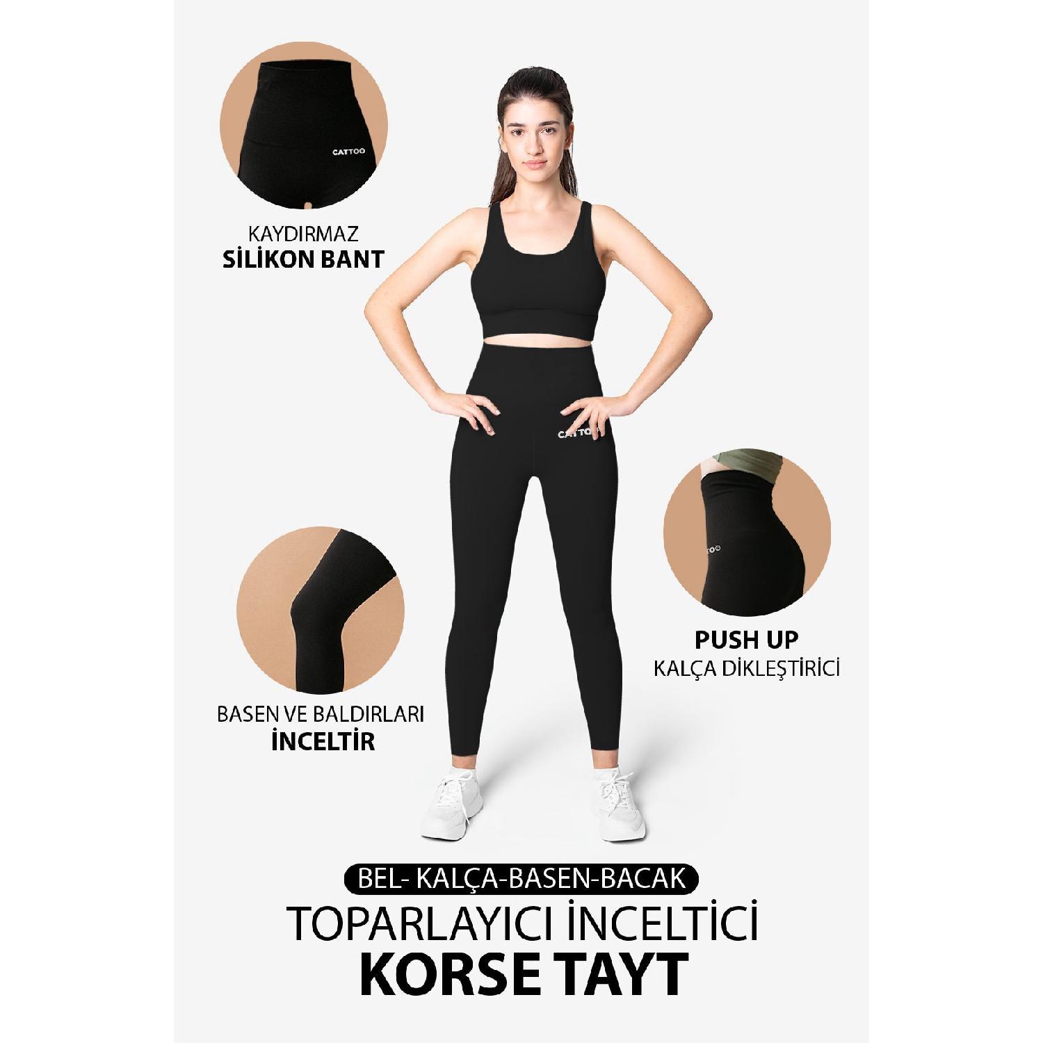 

Catto Corset Tights S чёрный