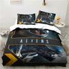 Alien Vs. Predator Predator Película Juego de Ropa de Cama Dormitorio Suave Moderno Colchas Cómodo Funda Nórdica Funda de Edredón y Funda de Almohada